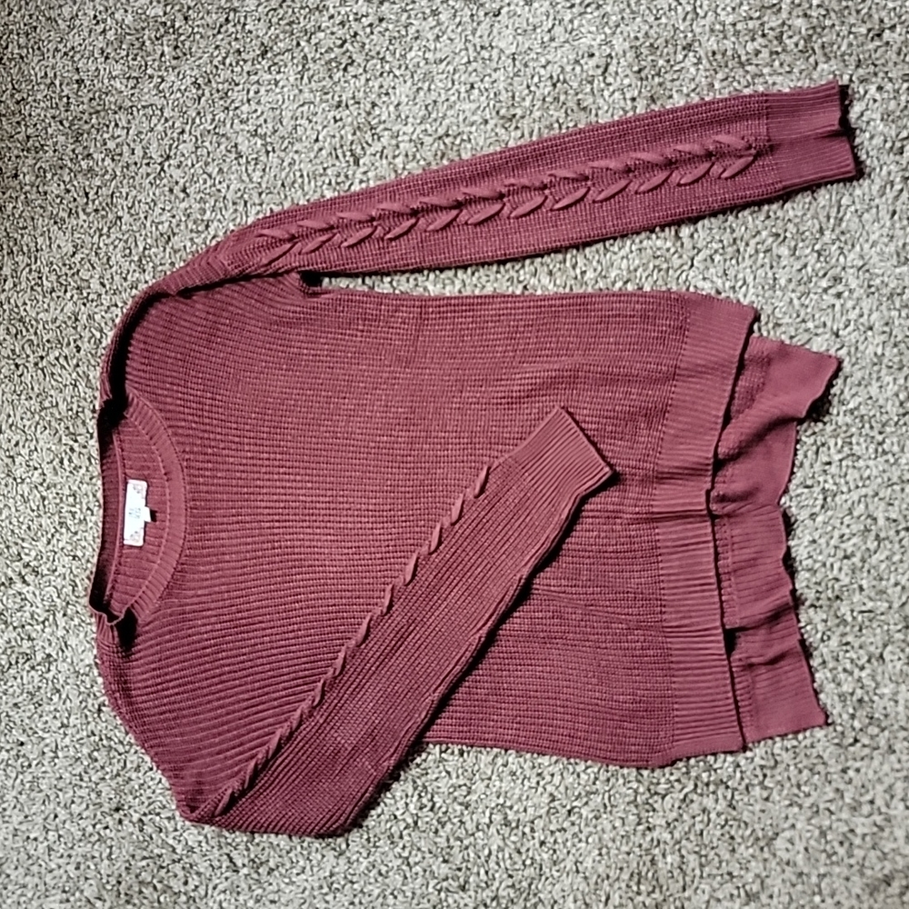 Womens Medium Mauve Sweater